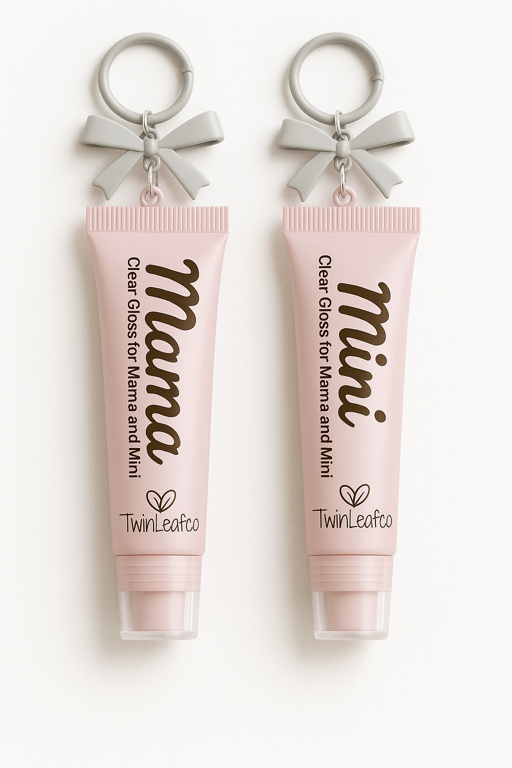 ✨ Mama + Mini Clear Lip Gloss Set