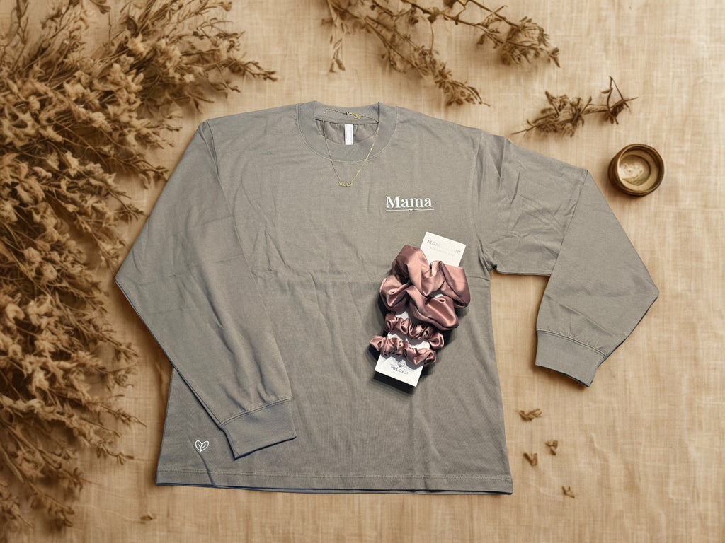 Mama + Mini Matching Long Sleeve Shirts