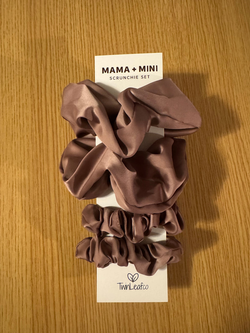 Mama + Mini Matching Scrunchie Set (4-Pack, 2 Sizes)