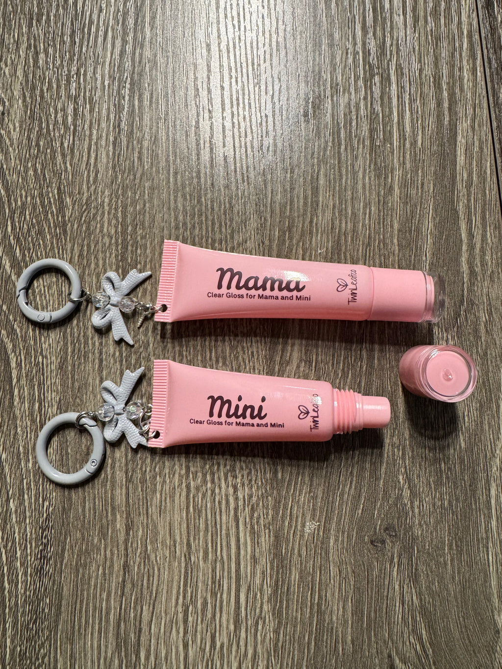 ✨ Mama + Mini Clear Lip Gloss Set