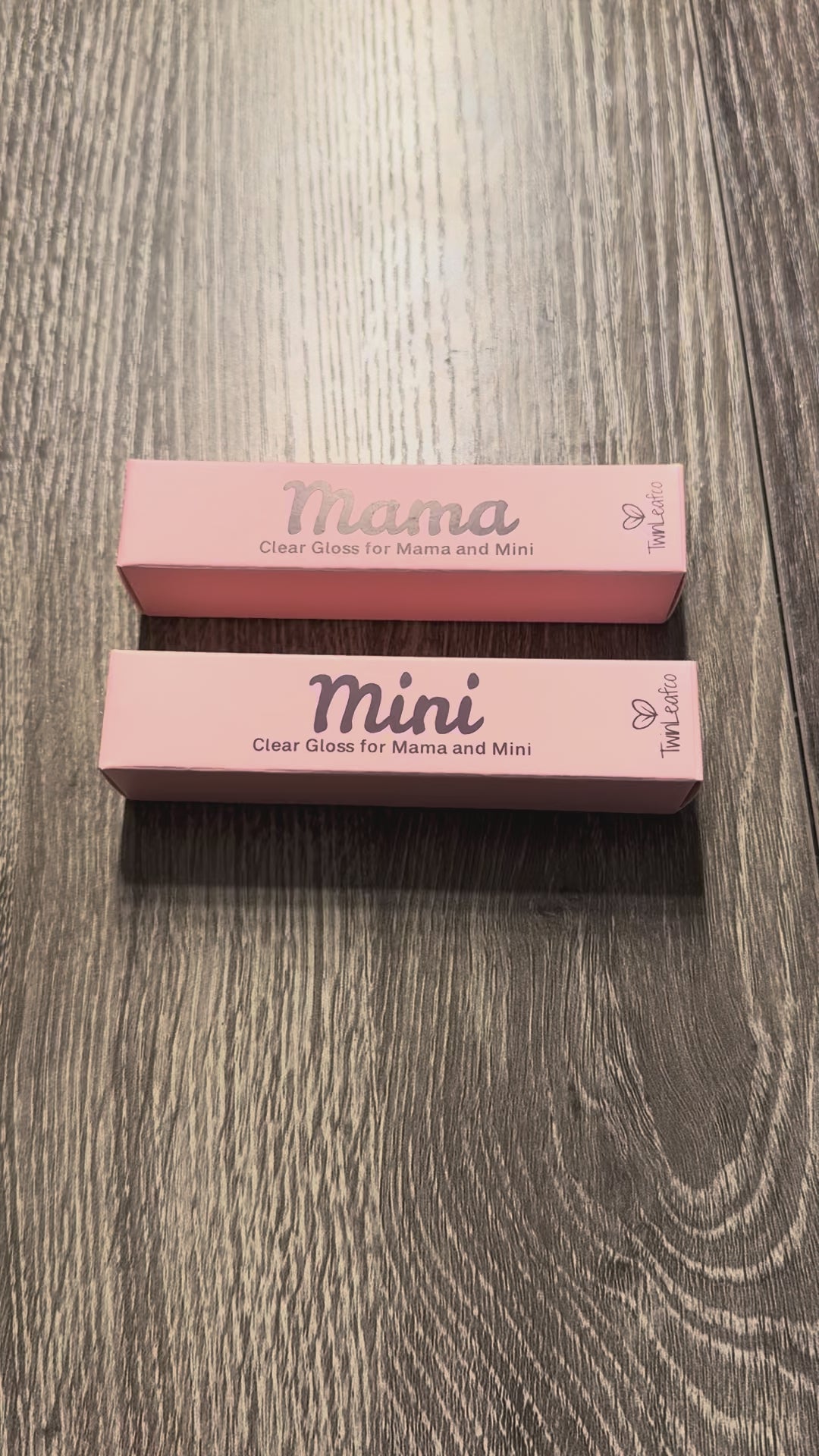 ✨ Mama + Mini Clear Lip Gloss Set