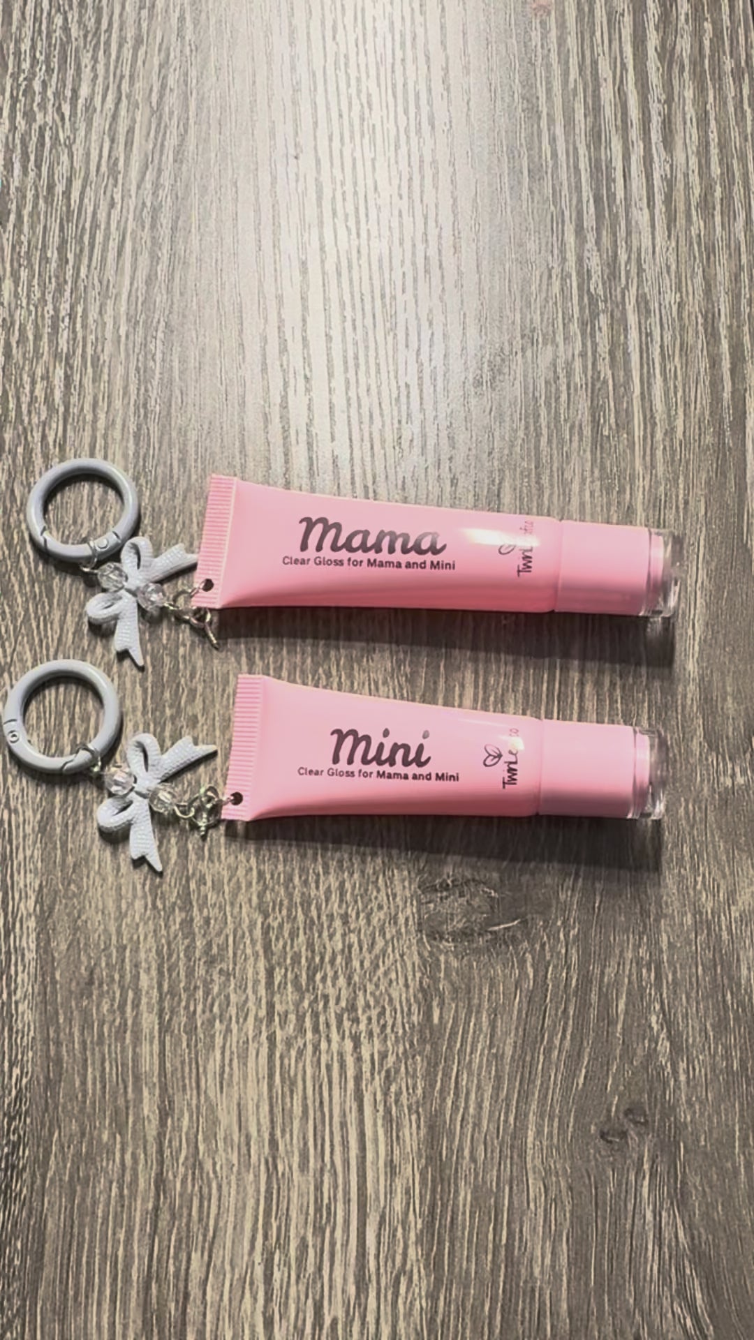 ✨ Mama + Mini Clear Lip Gloss Set